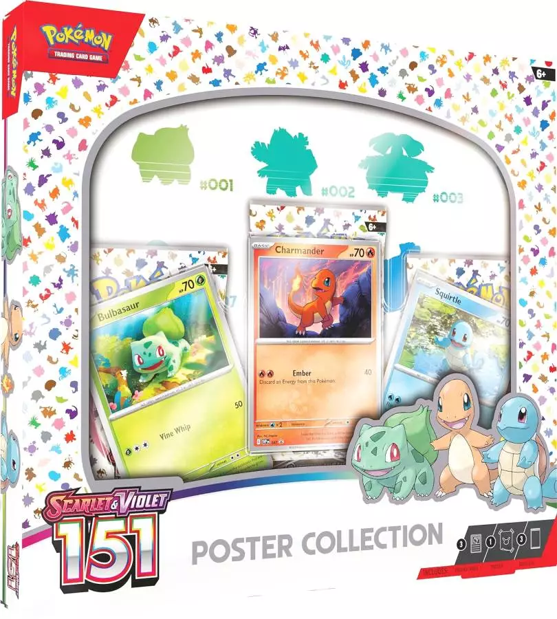 Pokemon KP03.5 - Scarlet & Violet Pokemon 151 - Poster Collection - Englisch