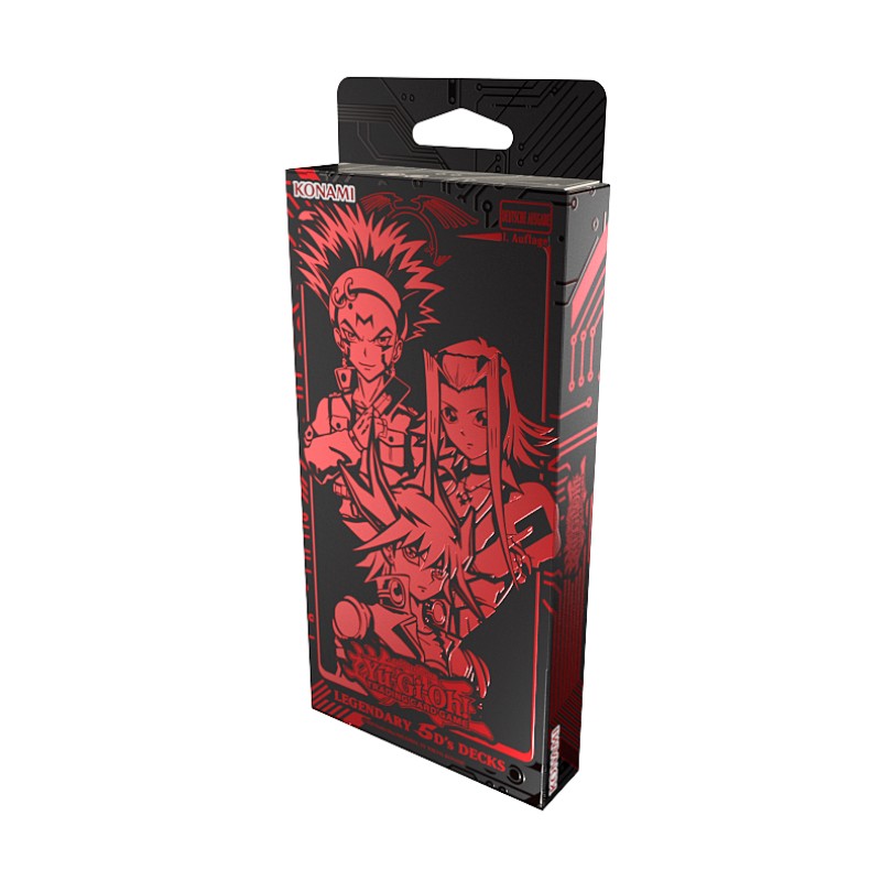 Yu-Gi-Oh! Legendary 5D’s Decks - Box - Deutsch - 1. Auflage