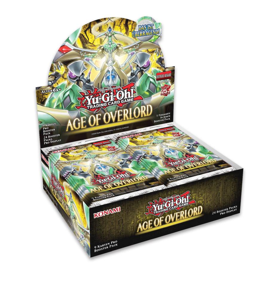 Yu-Gi-Oh! Age of Overlord Display 1. Auflage Deutsch