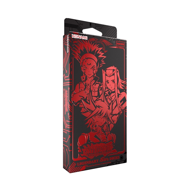 Yu-Gi-Oh! Legendary 5D’s Decks - Box - Englisch - 1. Auflage 