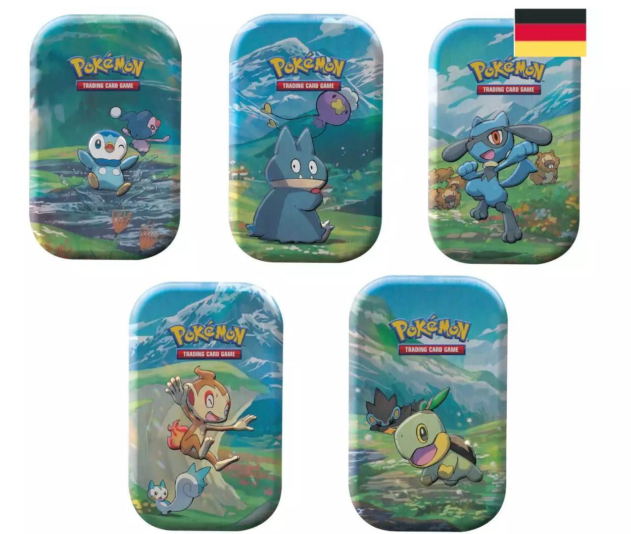 Pokemon Sinnoh-Sterne Mini Tins - Box Zufällig - Deutsch