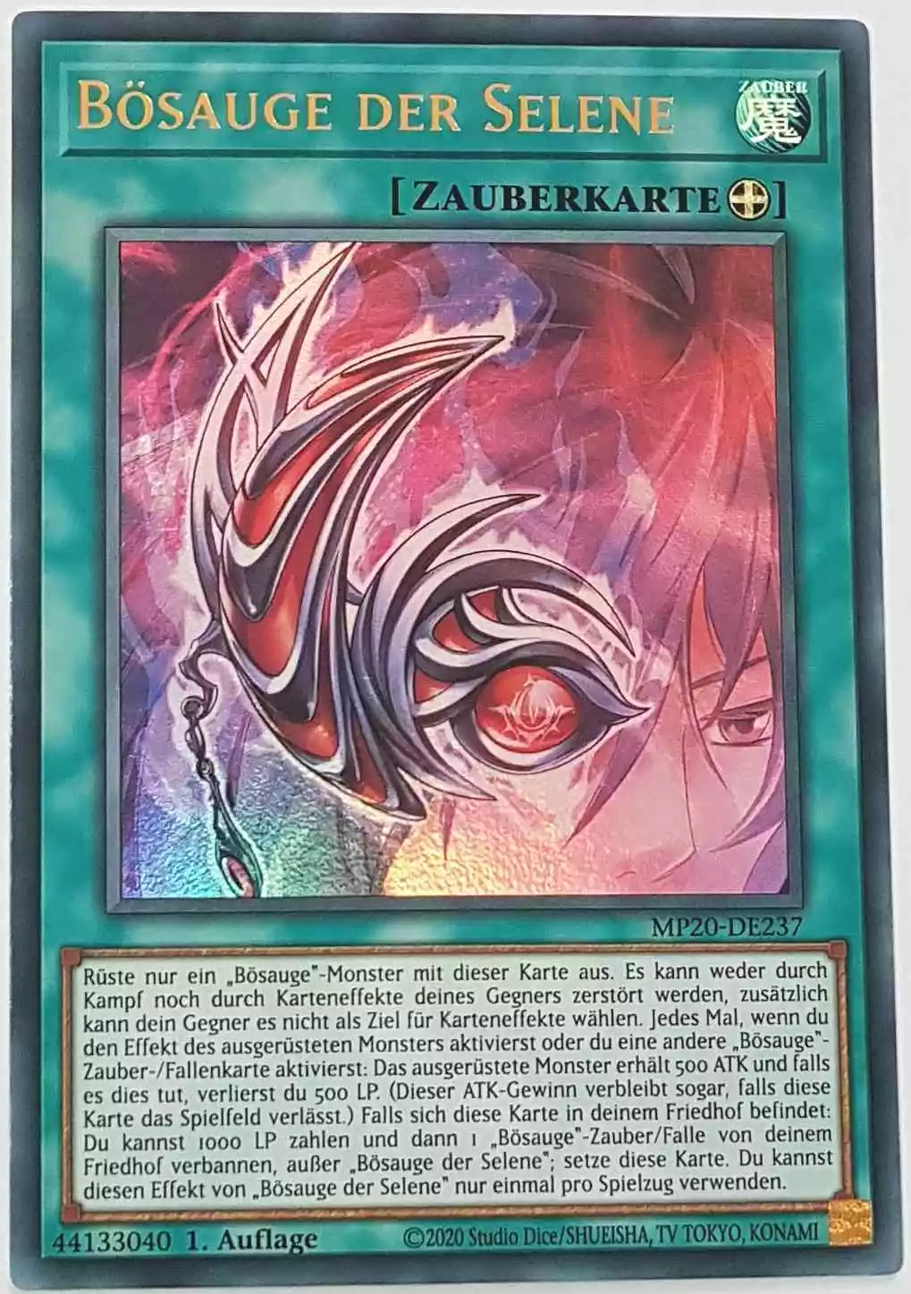 mp20-de237-boesauge-der-selene-ultra-rare Bösauge der Selene MP20-DE237 ist in Ultra Rare Yu-Gi-Oh Karte aus 2020 Tin of Lost Memories 1.Auflage