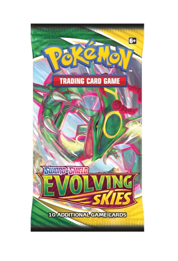 Pokemon Sword and Shield Evolving Skies Booster - Englisch