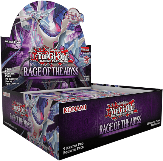 Yu-Gi-Oh! Rage of the Abyss - Booster Display DE/EN (24 Booster) - 1. Auflage