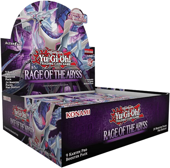 Yu-Gi-Oh! Rage of the Abyss - Booster Display DE/EN (24 Booster) - 1. Auflage