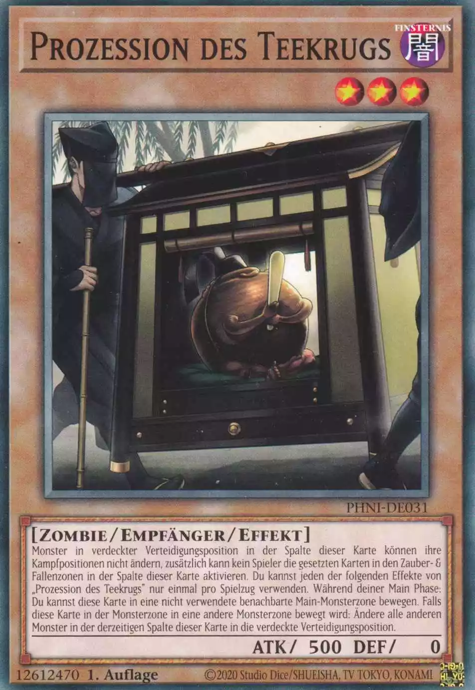 Prozession des Teekrugs PHNI-DE031 ist in Common Yu-Gi-Oh Karte aus Phantom Nightmare 1.Auflage