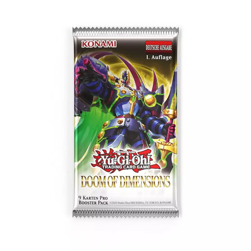 Yu-Gi-Oh! Doom of Dimensions - Booster - 1. Auflage - Deutsch Yu-Gi-Oh! Doom of Dimensions - Booster - 1. Auflage - Deutsch