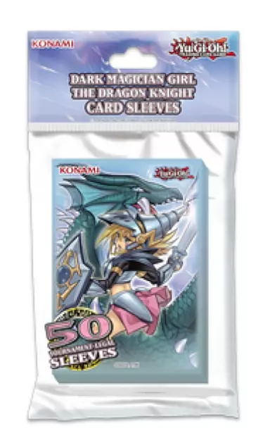 Dunkles Magier-Mädchen Kartenhüllen - 50 Hüllen - Yugioh Dark Magician Girl the Dragon Knight Sleeve