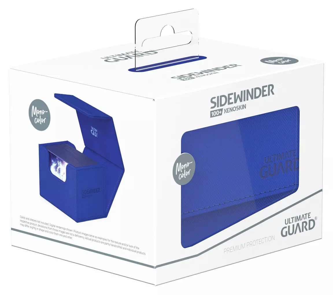 Ultimate Guard Sidewinder 100+ XenoSkin Monocolor Blau