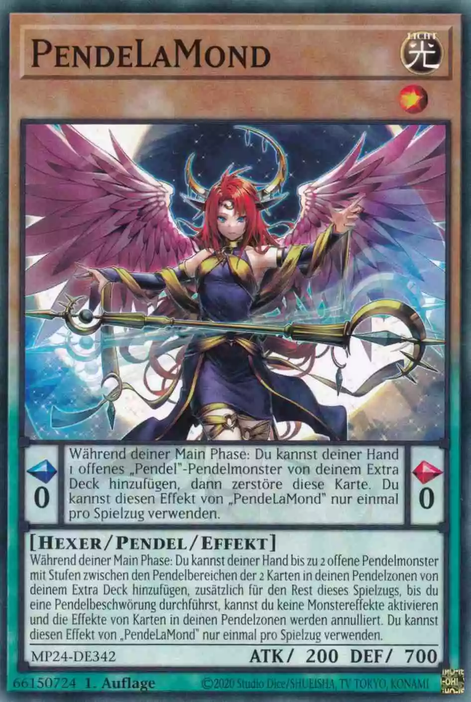 PendeLaMond MP24-DE342 ist in Common Yu-Gi-Oh Karte aus 25th Anniversary Tin Dueling Mirrors 1.Auflage