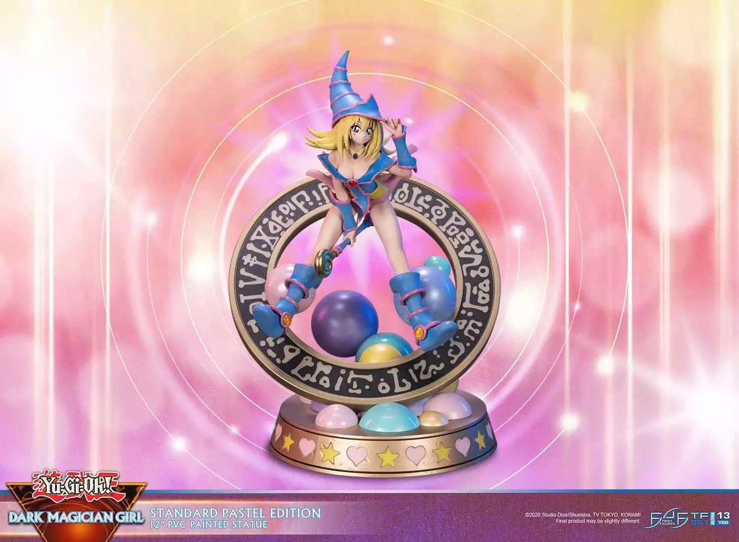 hr_f4fygodgps_a Yu-Gi-Oh! PVC Statue Dark Magician Girl Standard Pastel Edition 30 cm