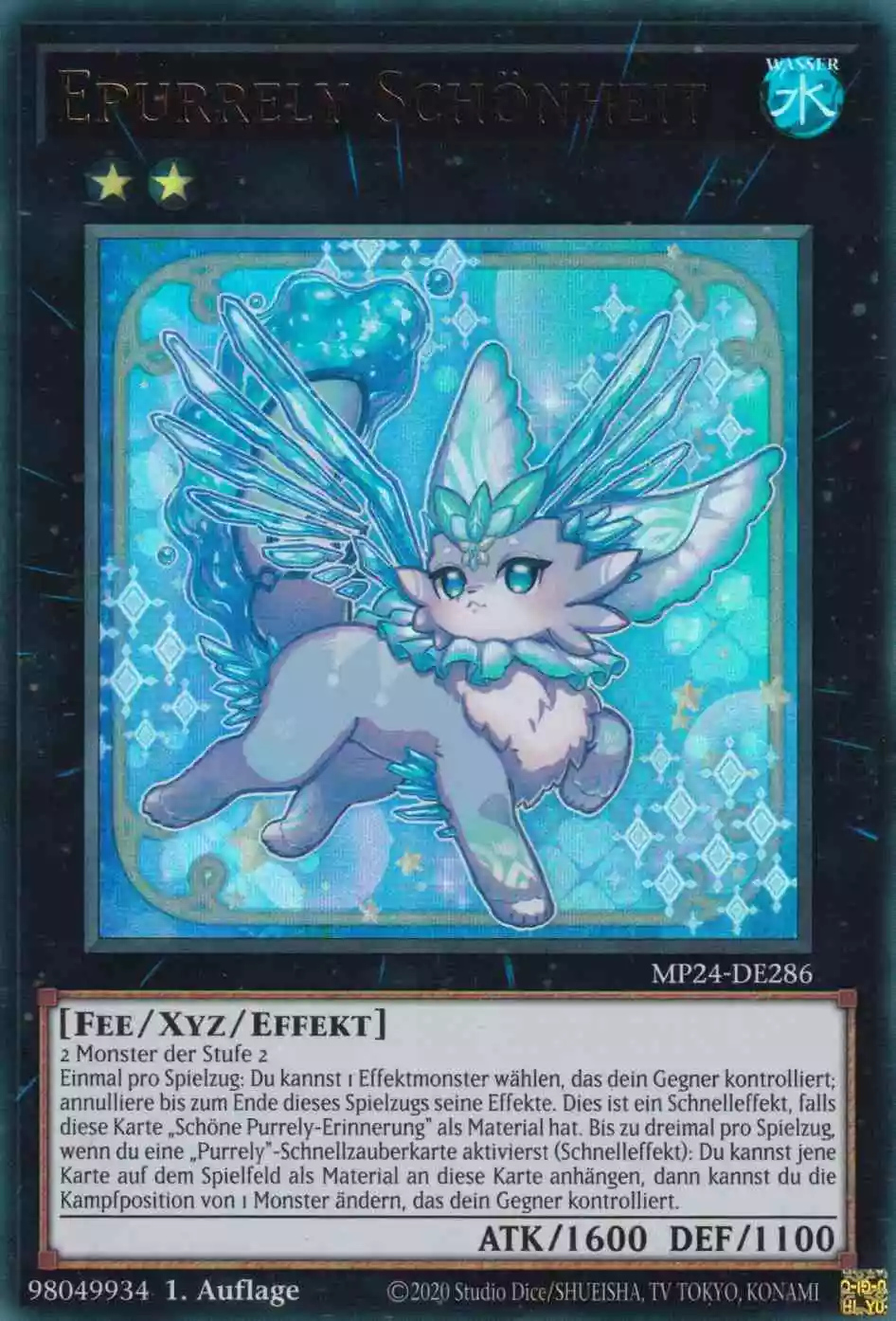 Epurrely Schönheit MP24-DE286 ist in Ultra Rare Yu-Gi-Oh Karte aus 25th Anniversary Tin Dueling Mirrors 1.Auflage