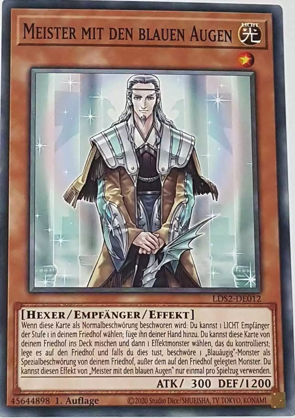 Meister mit den blauen Augen LDS2-DE012 ist in Common Yu-Gi-Oh Karte aus Legendary Duelists: Season 2 1.Auflage