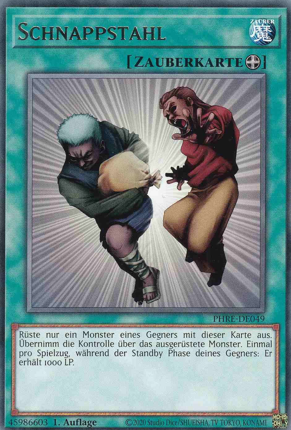 Schnappstahl PHRE-DE049 ist in Rare Yu-Gi-Oh Karte aus Phantom Revenge 1.Auflage