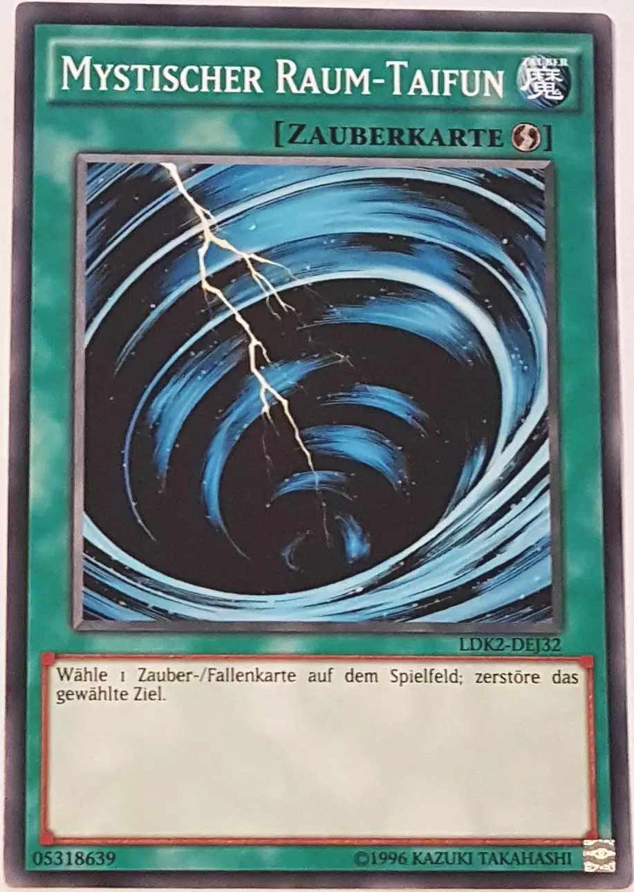 Mystischer Raum-Taifun LDK2-DEJ32 ist in Common Yu-Gi-Oh Karte aus Legendary Decks 2 