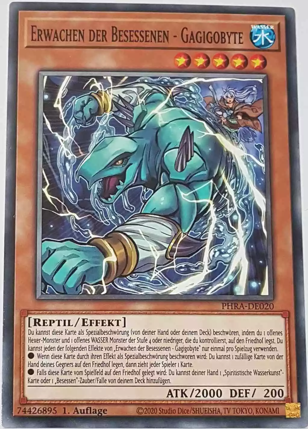 Erwachen der Besessenen - Gagigobyte PHRA-DE020 ist in Common Yu-Gi-Oh Karte aus Phantom Rage 1. Auflage