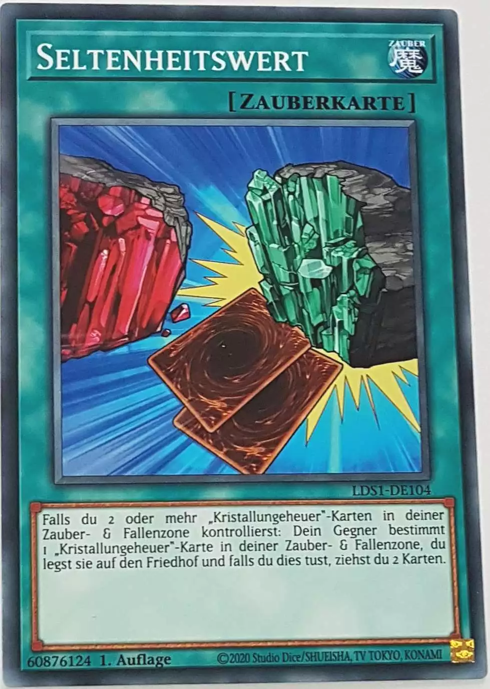 Seltenheitswert LDS1-DE104 ist in Common Yu-Gi-Oh Karte aus Legendary Duelists: Season 1 1.Auflage