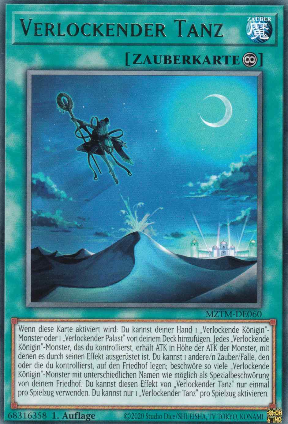 Verlockender Tanz MZTM-DE060 ist in Rare Yu-Gi-Oh Karte aus Maze of the Master 1.Auflage