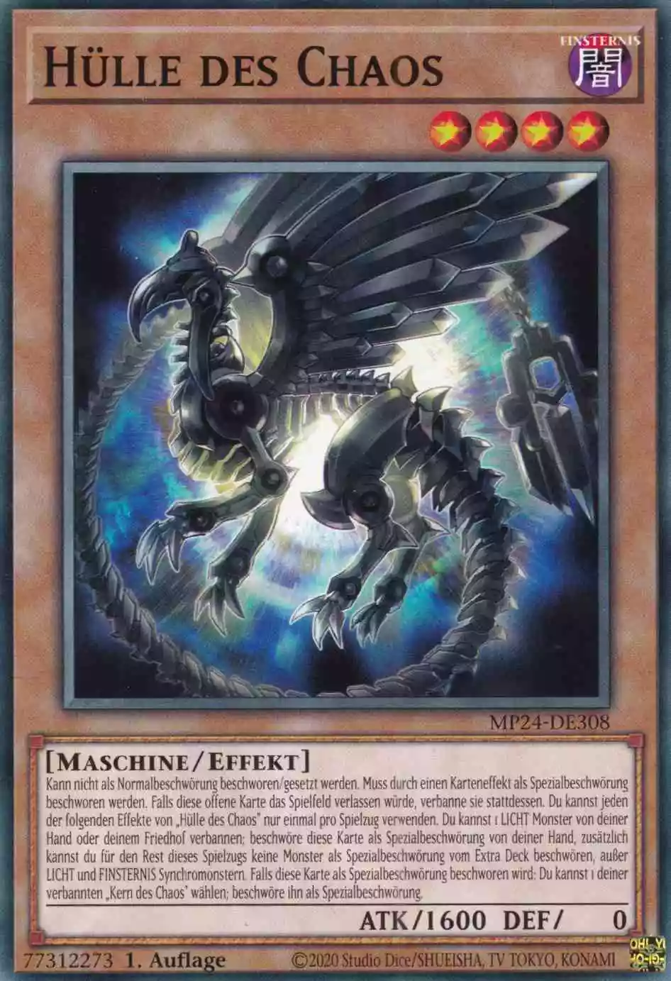 Hülle des Chaos MP24-DE308 ist in Common Yu-Gi-Oh Karte aus 25th Anniversary Tin Dueling Mirrors 1.Auflage