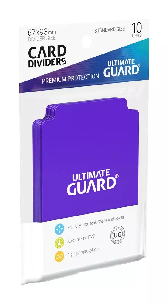 Ultimate-Guard-Kartentrenner-Standardgr-sse-Violett-10-2 Ultimate Guard Kartentrenner Standardgröße Violett 10 Stück