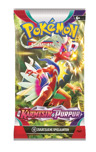 Pokemon Karmesin & Purpur KP01 Booster Display (36 Booster) - Deutsch