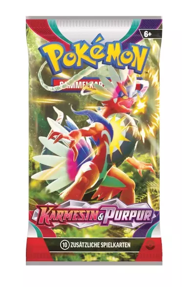 Pokemon Karmesin & Purpur KP01 Booster Display (36 Booster) - Deutsch