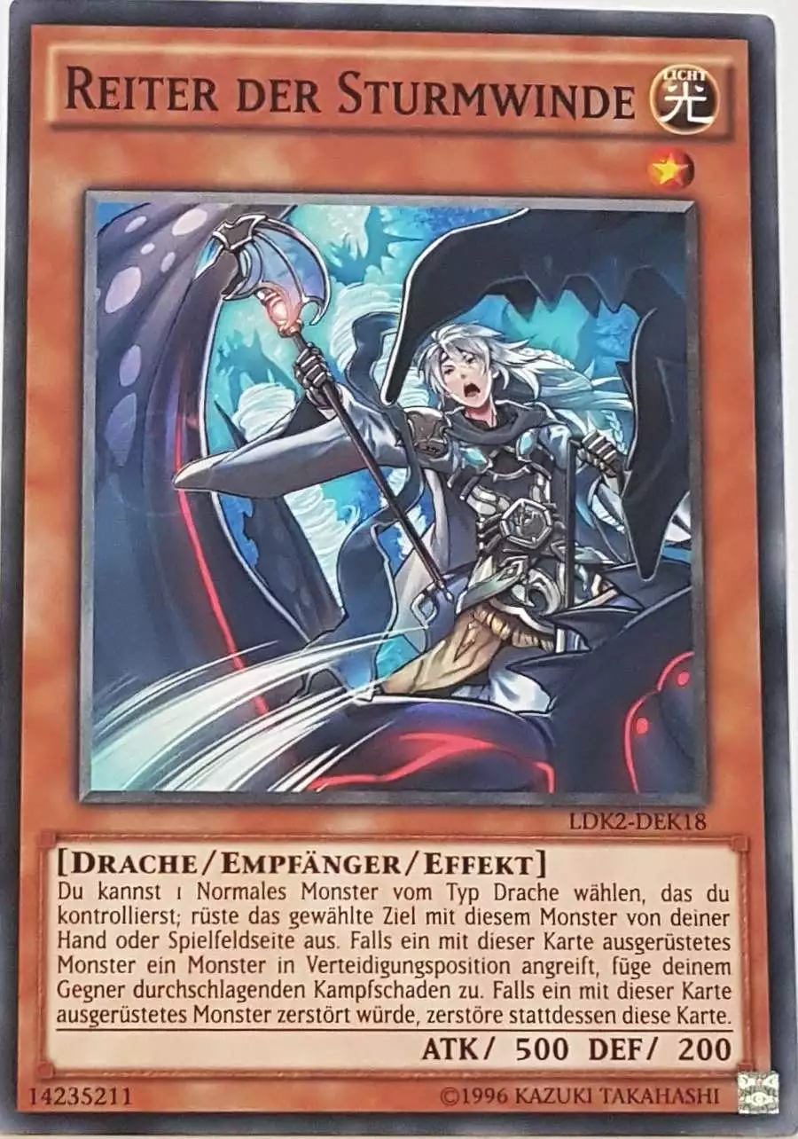 Reiter der Sturmwinde LDK2-DEK18 ist in Common Yu-Gi-Oh Karte aus Legendary Decks 2 