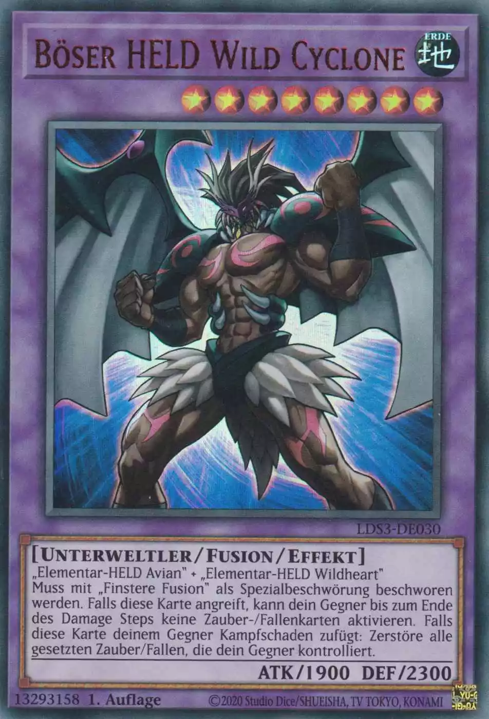 lds3-de030-r-boeser-held-wild-cyclone-rot-colorful-ultra-rare-legendary-duelists-season-3 Böser HELD Wild Cyclone (rot) LDS3-DE030 ist in Colorful Ultra Rare Yu-Gi-Oh Karte aus Legendary Duelists Season 3 1.Auflage