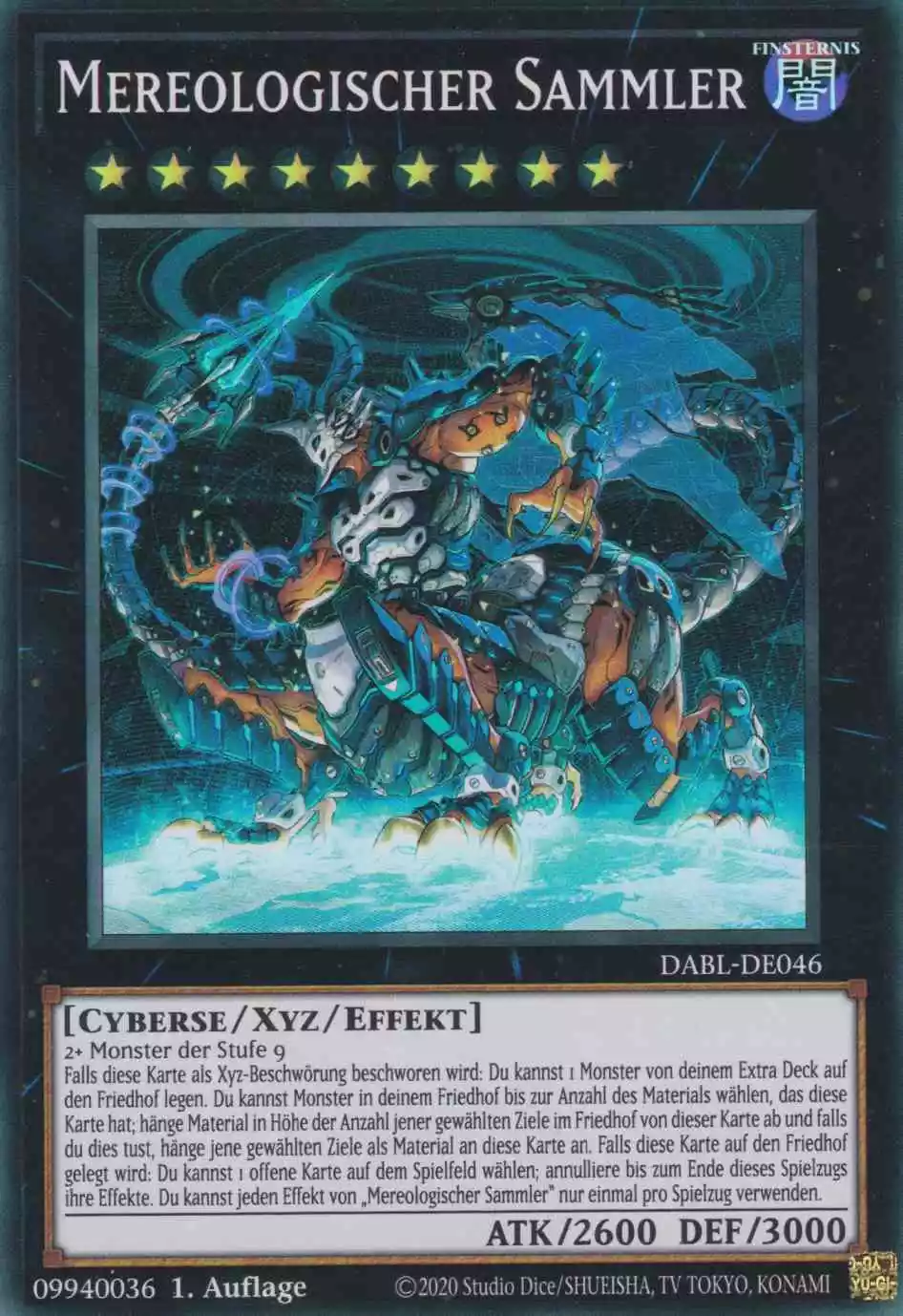 Mereologischer Sammler DABL-DE046 ist in Super Rare Yu-Gi-Oh Karte aus Darkwing Blast 1.Auflage