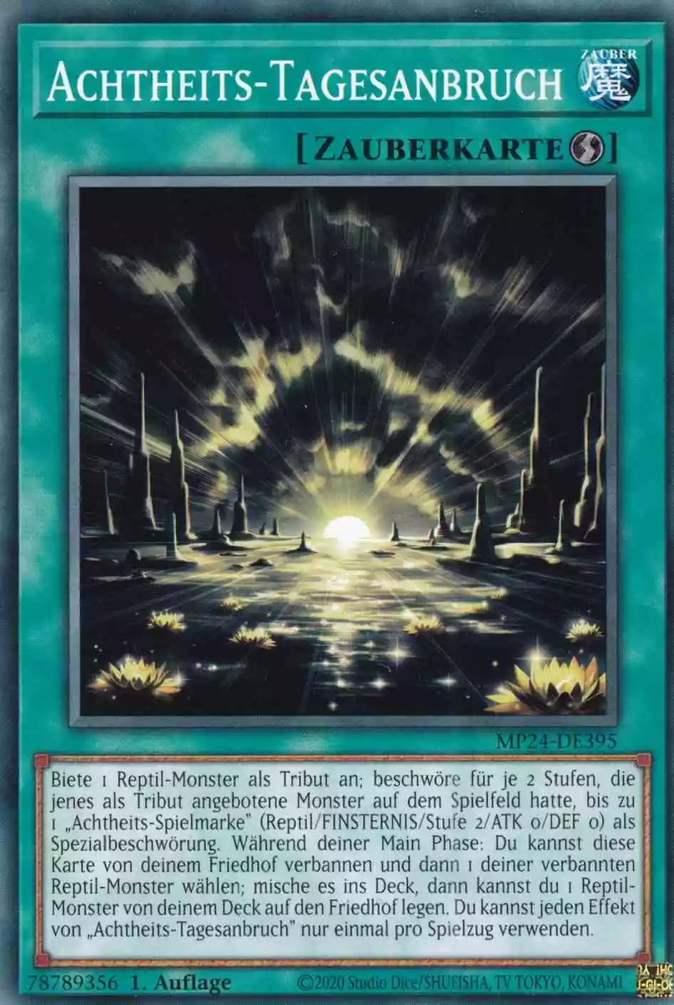 Achtheits-Tagesanbruch MP24-DE395 ist in Common Yu-Gi-Oh Karte aus 25th Anniversary Tin Dueling Mirrors 1.Auflage