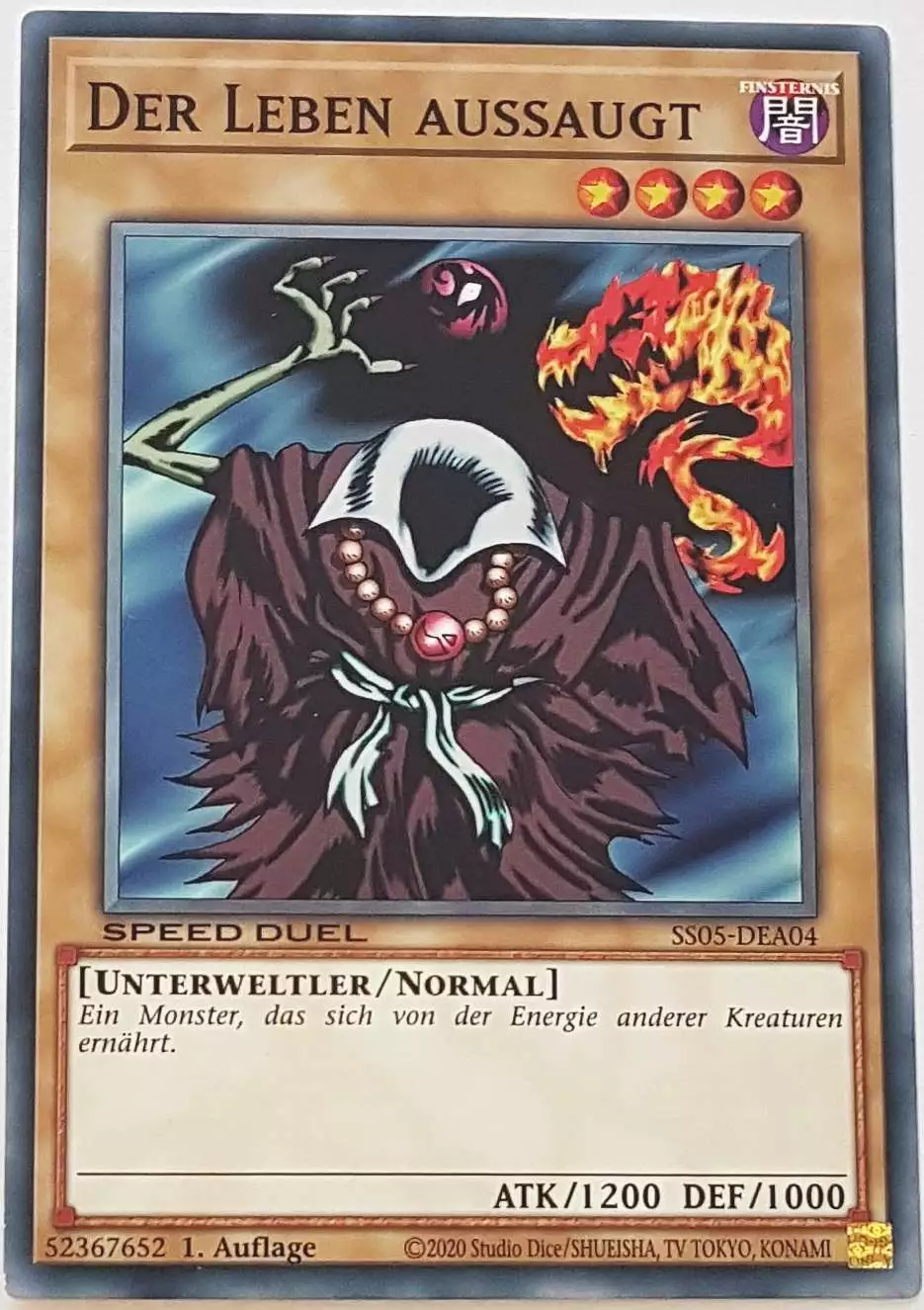 Der Leben aussaugt SS05-DEA04 ist in Common Yu-Gi-Oh Karte aus Twisted Nightmares 1.Auflage