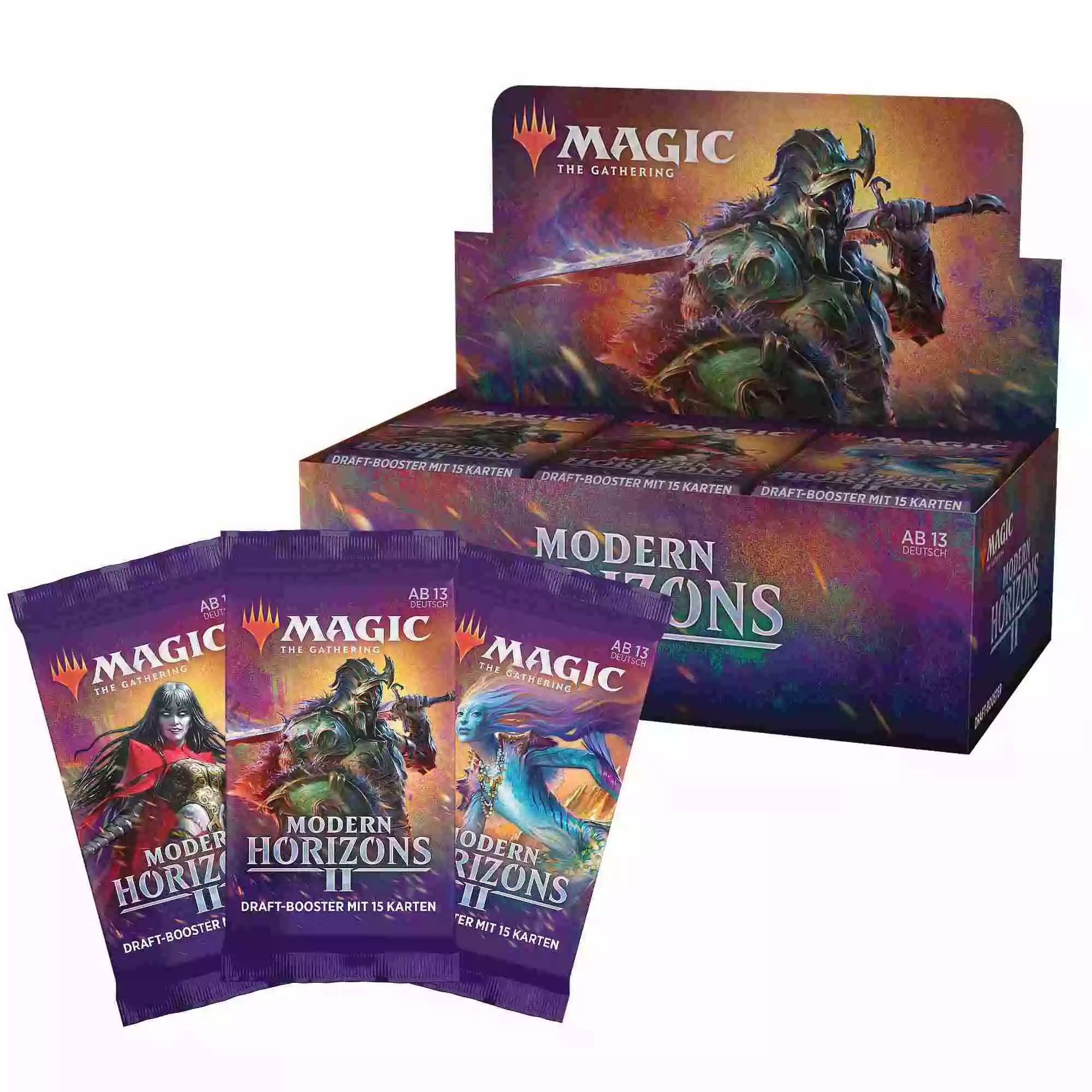 Modern Horizons 2 Draft-Booster-Display (36-Booster) - Deutsch