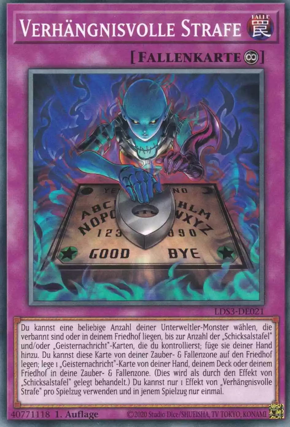 lds3-de021-verhaengnisvolle-strafe-common-legendary-duelists-season-3 Verhängnisvolle Strafe LDS3-DE021 ist in Common Yu-Gi-Oh Karte aus Legendary Duelists Season 3 1.Auflage