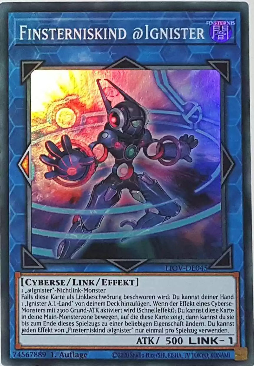 liov-de045-finsterniskind-ignister-super-rare-lightning-overdrive Finsterniskind @Ignister LIOV-DE045 ist in Super Rare Yu-Gi-Oh Karte aus Lightning Overdrive 1.Auflage