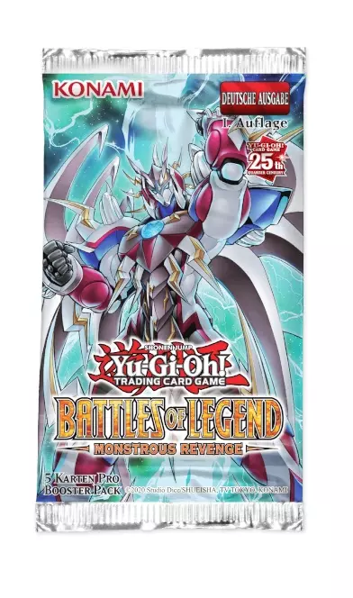 Yu-Gi-Oh! Battles of Legend Monstrous Revenge Booster Display 1. Auflage Deutsch