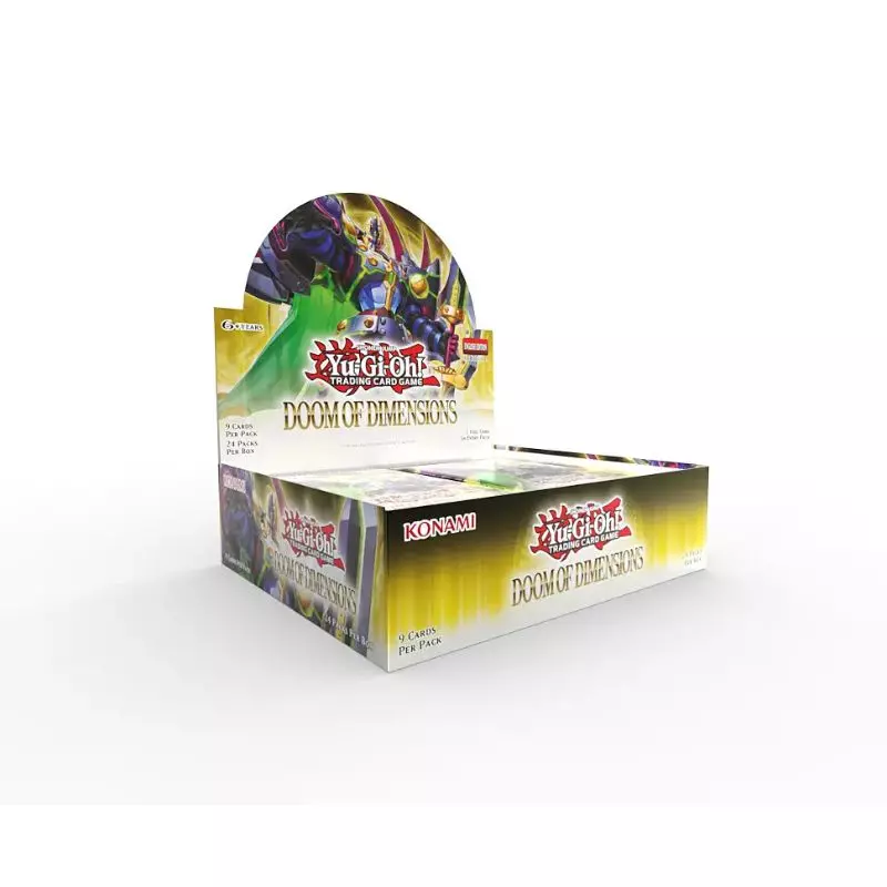 Yu-Gi-Oh! Doom of Dimensions - Booster Display (24 Booster) - Englisch - 1. Auflage