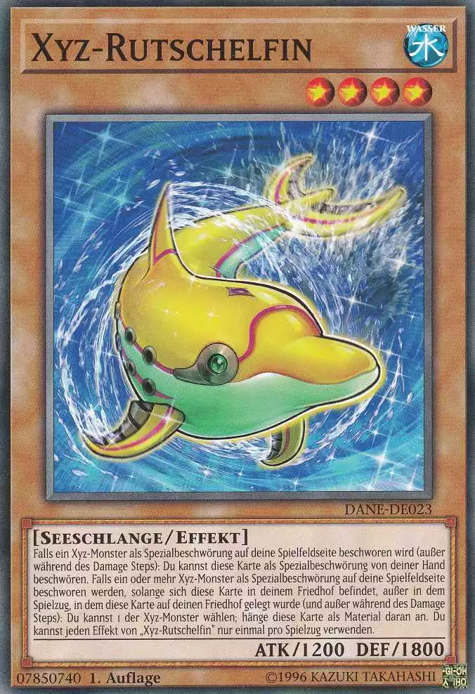 Xyz-Rutschelfin DANE-DE023 ist in Common Yu-Gi-Oh Karte aus Dark Neostorm 1.Auflage
