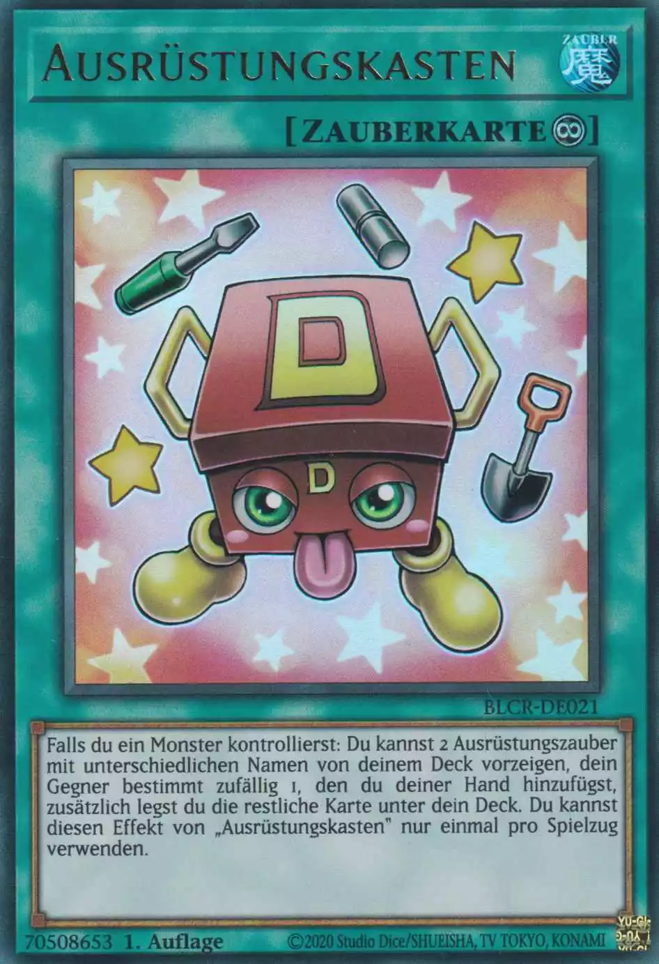blcr-de021-ausruestungskasten-ultra-rare-battles-of-legend-crystal-revenge Ausrüstungskasten BLCR-DE021 ist in Ultra Rare Yu-Gi-Oh Karte aus Battles of Legend Crystal Revenge 1.Auflage