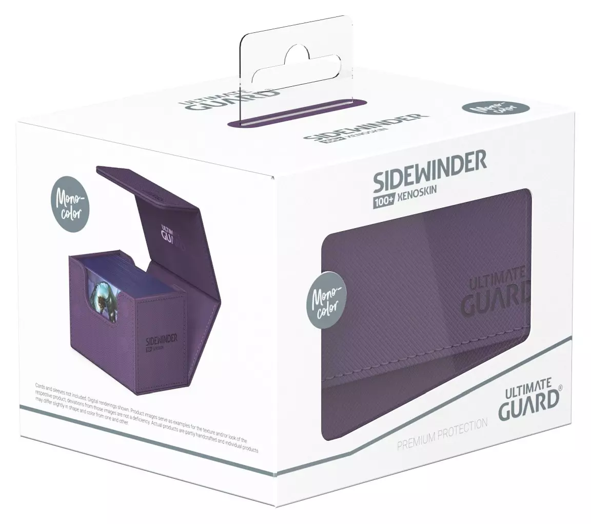 Ultimate Guard Sidewinder 100+ XenoSkin Monocolor Violett