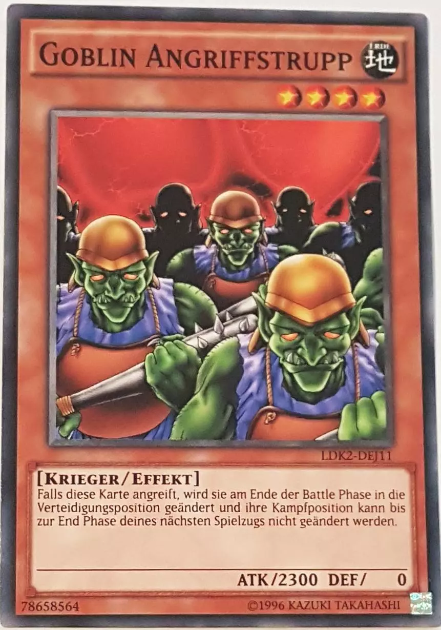 Goblin Angriffstrupp LDK2-DEJ11 ist in Common Yu-Gi-Oh Karte aus Legendary Decks 2 