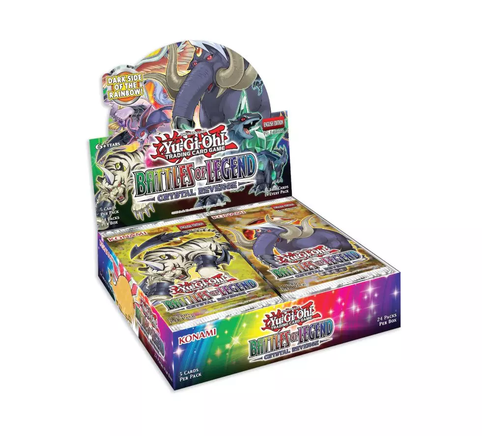 Battles of Legend: Crystal Revenge Booster Display 1. Auflage Englisch