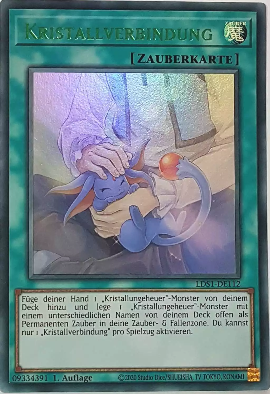 lds1-de112-kristallverbindung-gruen-colorful-ultra-rareMouSn5fUjxUcY Kristallverbindung (grün) LDS1-DE112 ist in Colorful Ultra Rare Yu-Gi-Oh Karte aus Legendary Duelists: Season 1 1.Auflage