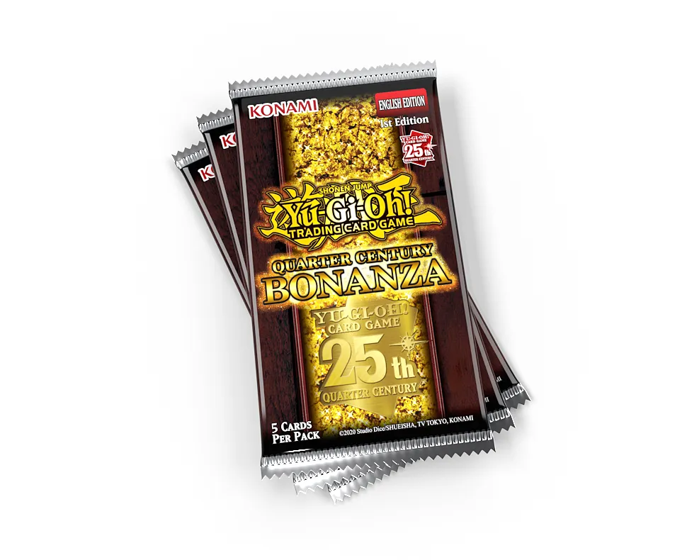 Quarter Century Bonanza Booster Pack mit Sammelkarten