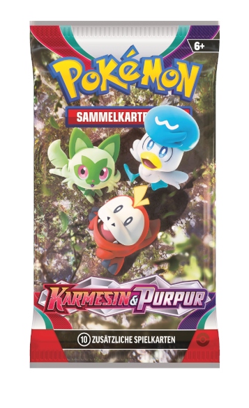 Pokemon Karmesin & Purpur KP01 Booster Display (36 Booster) - Deutsch