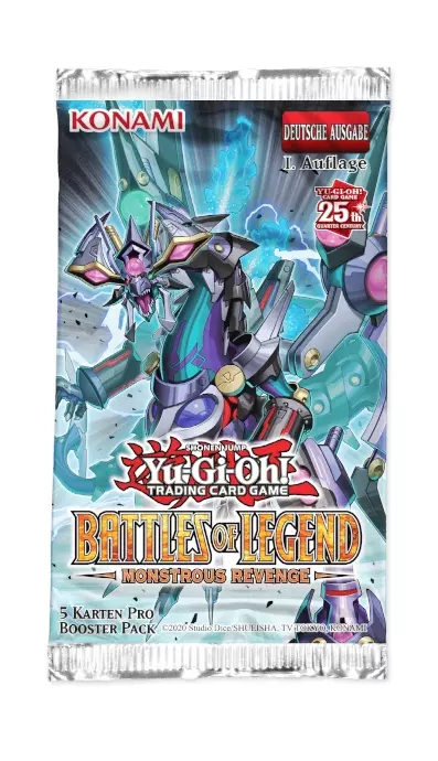 Yu-Gi-Oh! Battles of Legend Monstrous Revenge Booster Display 1. Auflage Deutsch