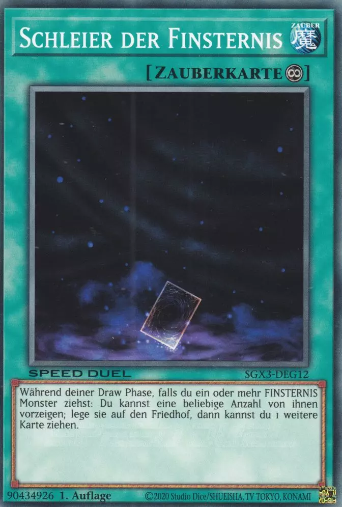 sgx3-deg12-schleier-der-finsternis-common-speed-duel-gx-duelists-of-shadows Schleier der Finsternis SGX3-DEG12 ist in Common Yu-Gi-Oh Karte aus Speed Duel GX: Duelists of Shadows 1.Auflage