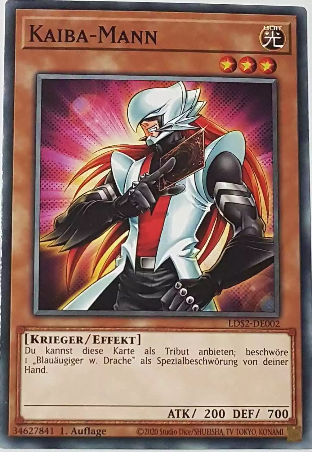 Kaiba-Mann LDS2-DE002 ist in Common Yu-Gi-Oh Karte aus Legendary Duelists: Season 2 1.Auflage