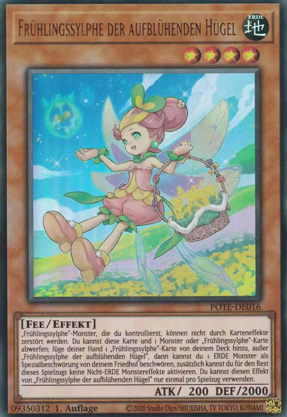 pote-de016-fruehlingssylphe-der-aufbluehenden-huegel-ultra-rare-power-of-the-elements Frühlingssylphe der aufblühenden Hügel POTE-DE016 ist in Ultra Rare Yu-Gi-Oh Karte aus Power of the Elements 1.Auflage