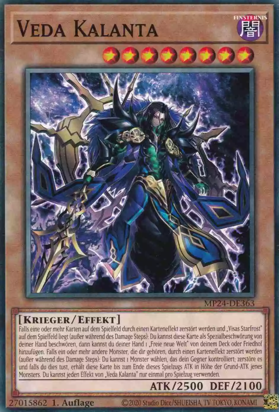 Veda Kalanta MP24-DE363 ist in Common Yu-Gi-Oh Karte aus 25th Anniversary Tin Dueling Mirrors 1.Auflage