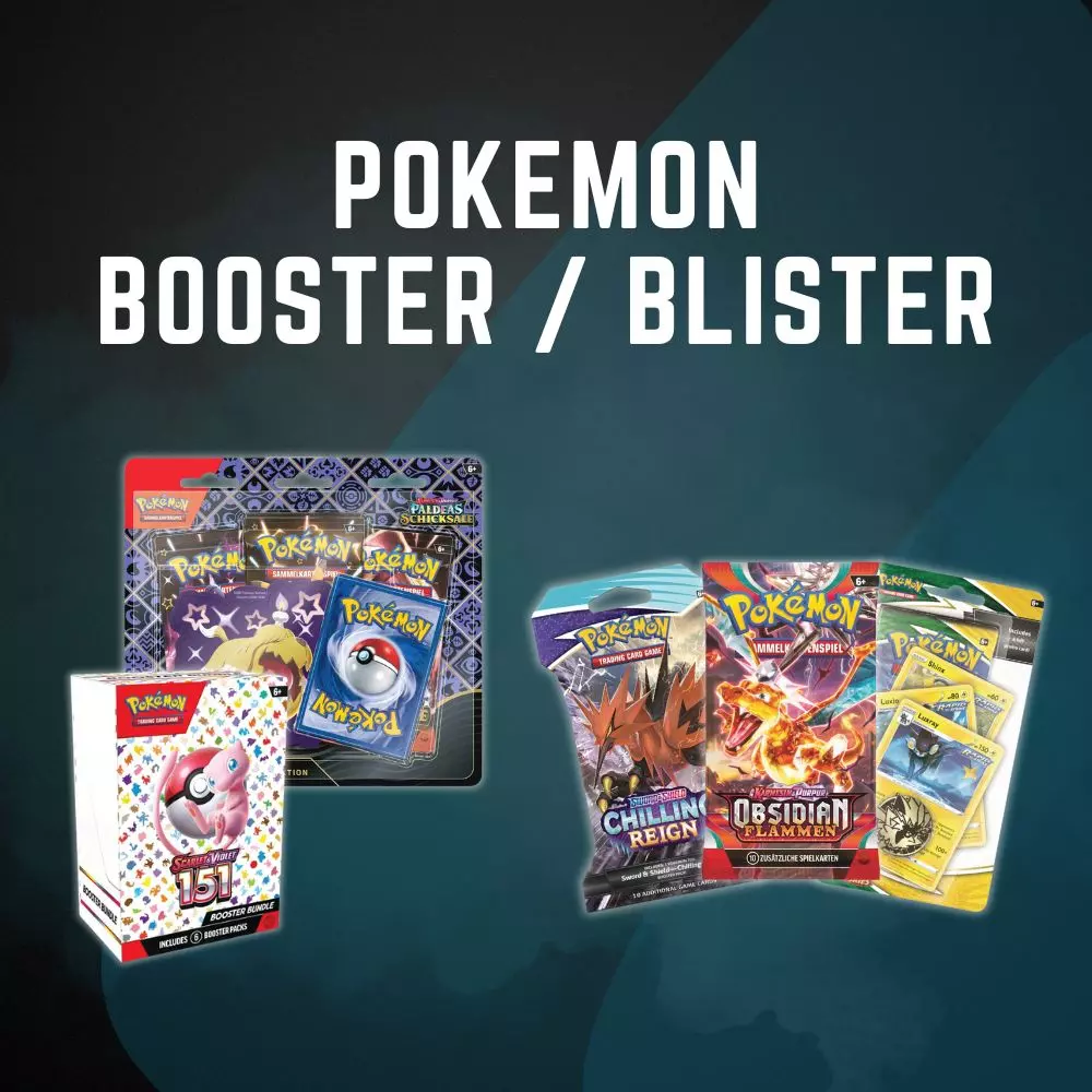 Mehrere Pokémon Booster Blister kaufen